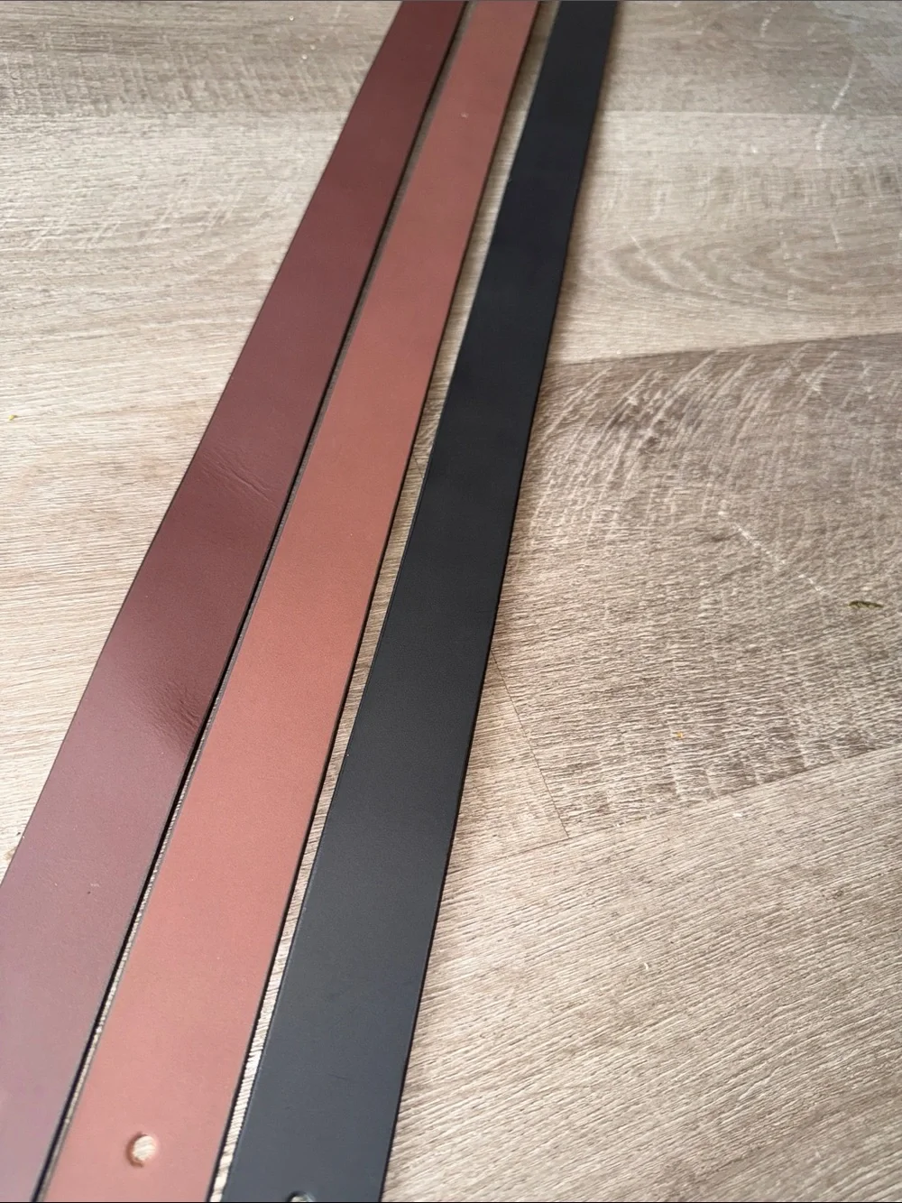 Timberland Bundle Deal 3 Pk Genuine Leather Belts Size 36 - Black Brown Chestnut